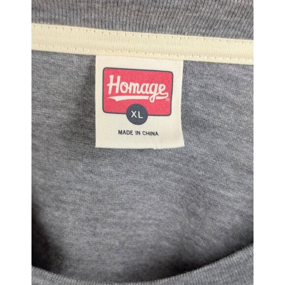 Homage Dallas Cowboys x Grateful Dead T Shirt Mens Size XL Football NFL Gray Tee - Picture 4 of 4